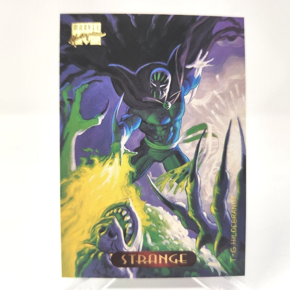STRANGE #119 1994 Marvel Masterpieces Trading Card,Hildebrandt Brothers (a115)
